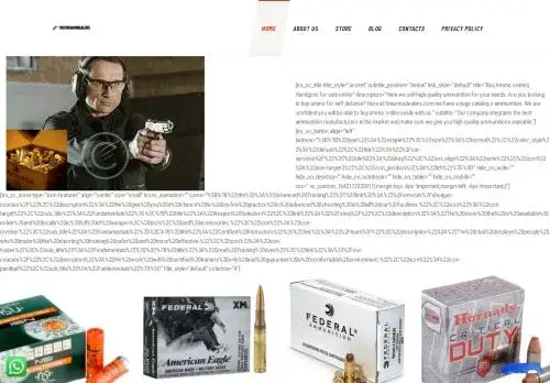 Thefirearmdealer.com Screenshot