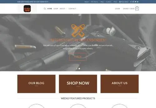 Top-guns-and-ammunitions.com Screenshot