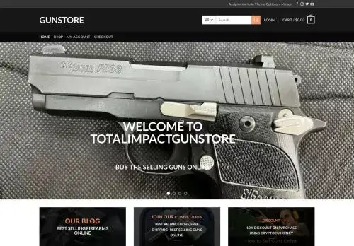 Totalimpactgunstore.com Screenshot