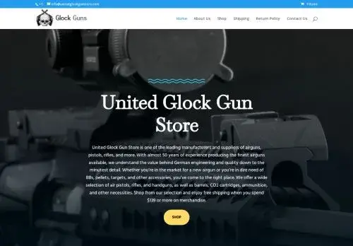 Unitedglockgunstore.com Screenshot