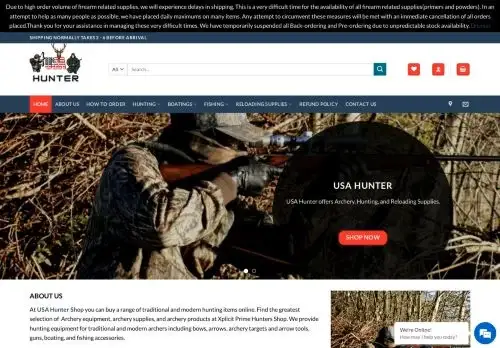 Usa-hunter.com Screenshot
