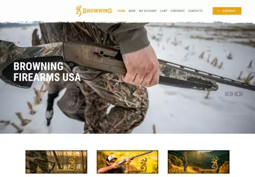 Usabrowningfirearms.com Screenshot