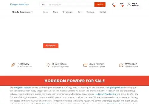 Usahodgdonpowders.com Screenshot