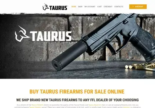 Usataurusfirearms.com Screenshot