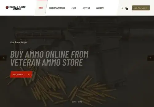 Veteranammoshop.com Screenshot