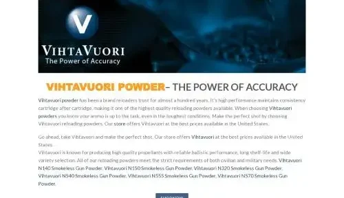 Is Vihtavuoripowdersusa.com a scam or legit?