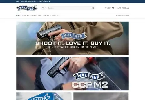 Waltherfirearms-usa.com Screenshot