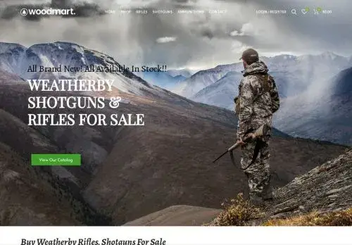 Weatherbyarms.com Screenshot