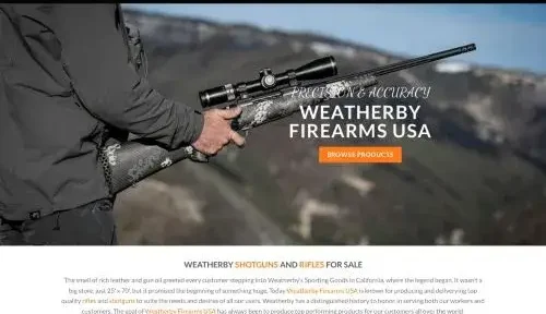 Is Weatherbyfirearmsusa.com a scam or legit?
