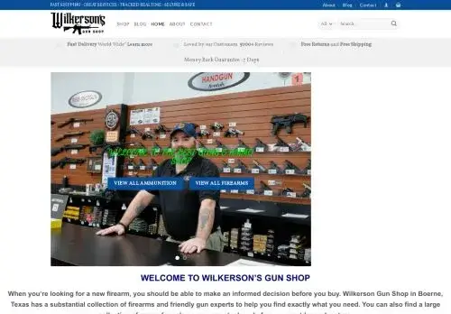 Wilkersongunshop.com Screenshot