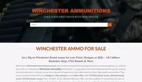 Is Winchesterammunitionsusa.com a scam or legit?