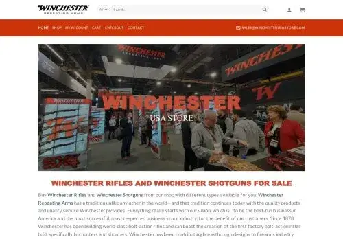 Winchesterarmoryusa.com Screenshot