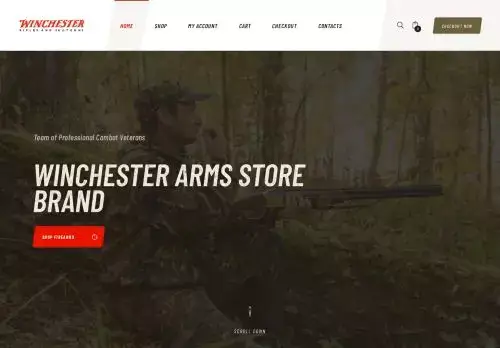 Winchesterarmstore.com Screenshot