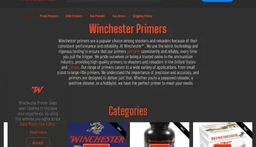 Is Winchesterprimersales.com a scam or legit?