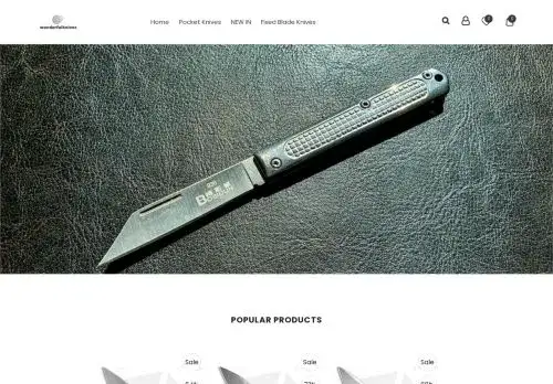 Wonderfulknives.com Screenshot