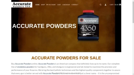 Is accurate powder store legit?