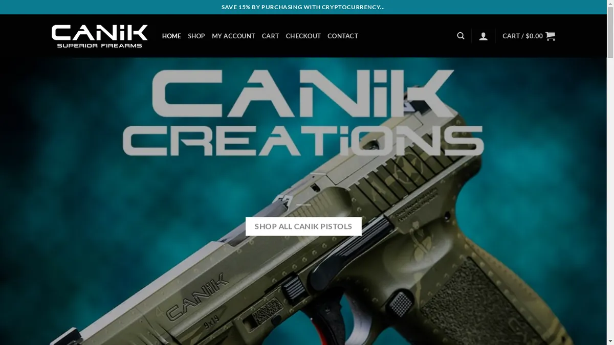 Canikusaguns.com Screenshot