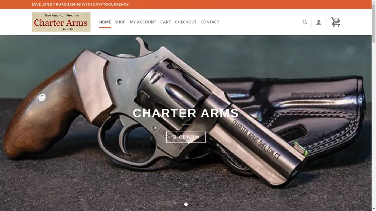 Charterarmstore.com Screenshot