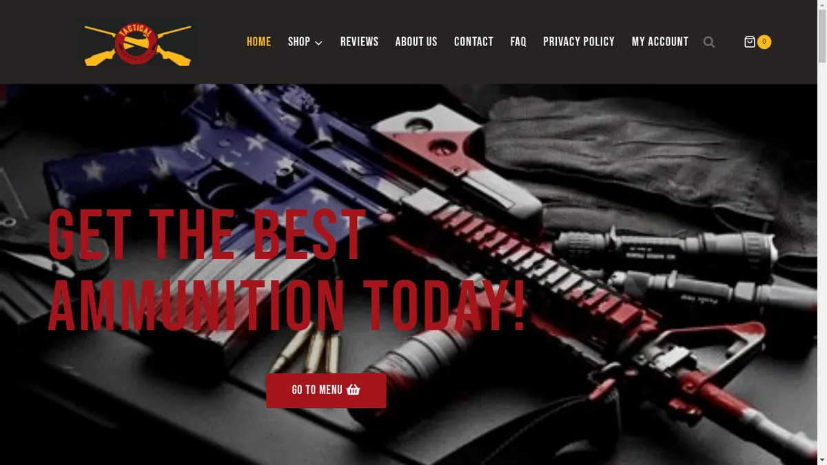 Tacticalammunitions.com Screenshot