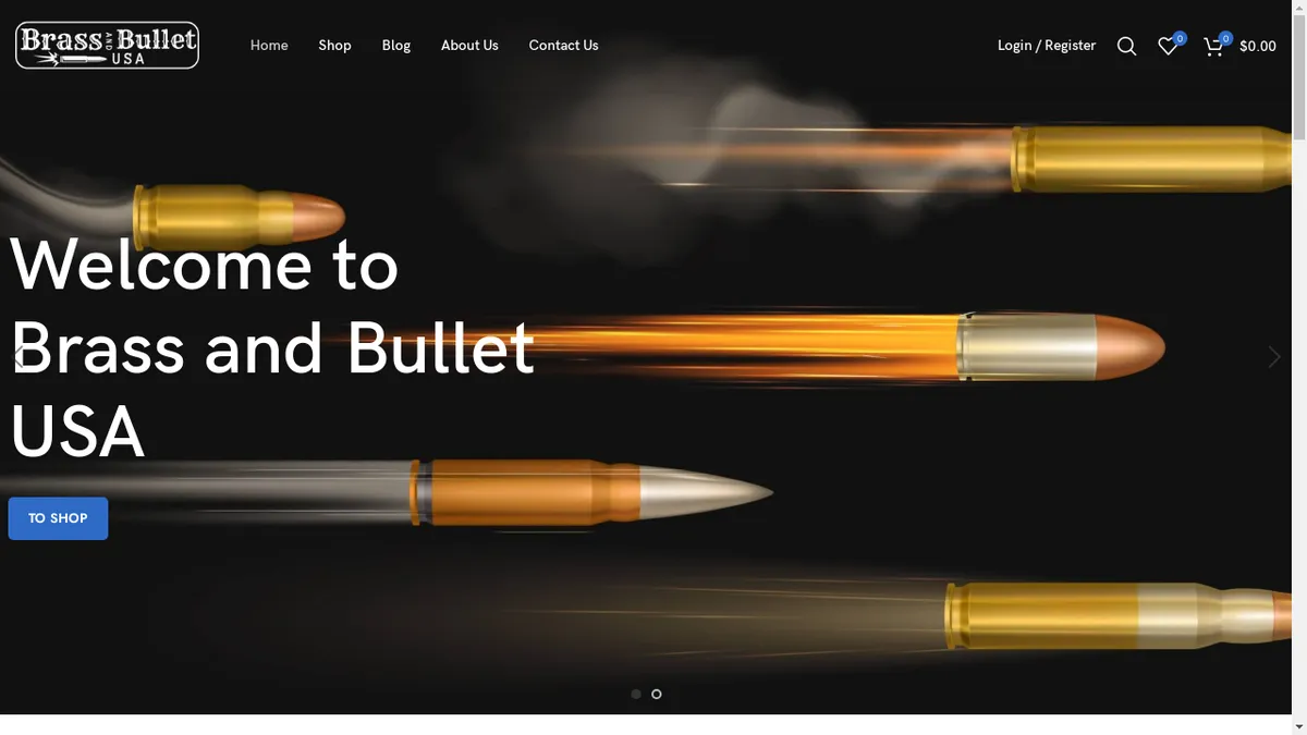 Brassandbulletusa.com Screenshot