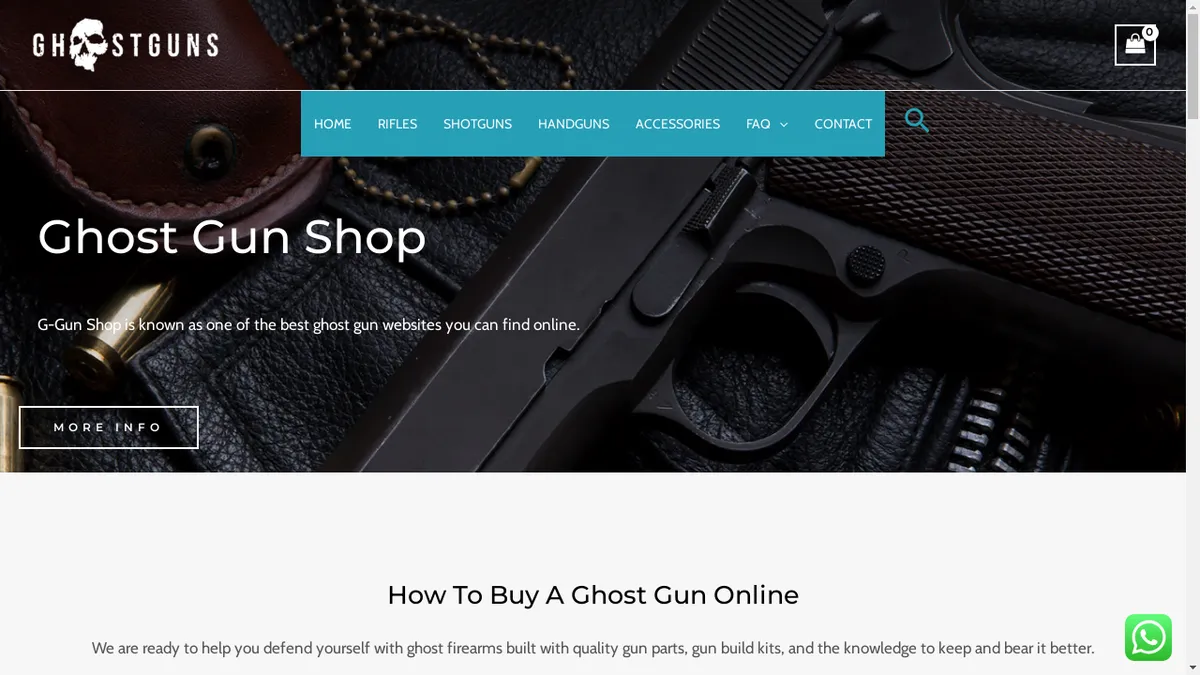 Ggunshop.com Screenshot