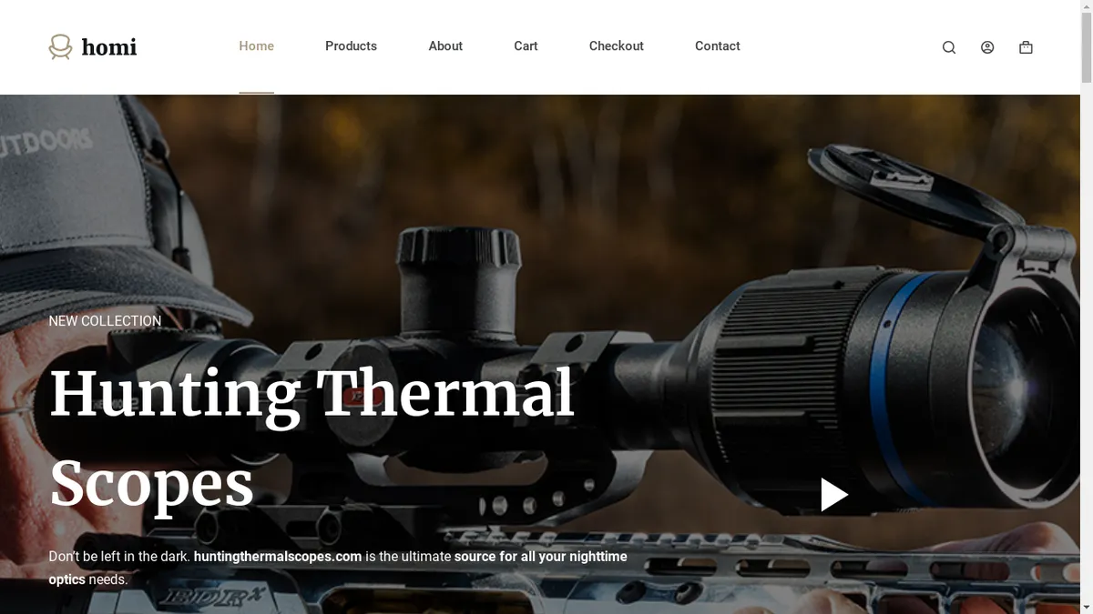 Huntingthermalscopes.com Screenshot