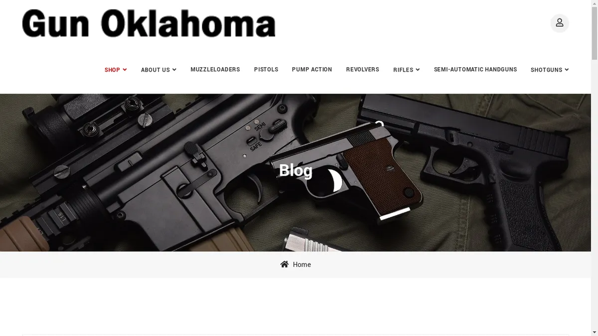 Oklahoma-gunshop.com Screenshot