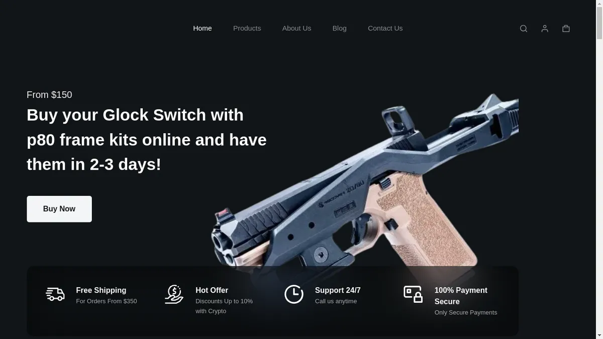 Glockswitchstore.com Screenshot