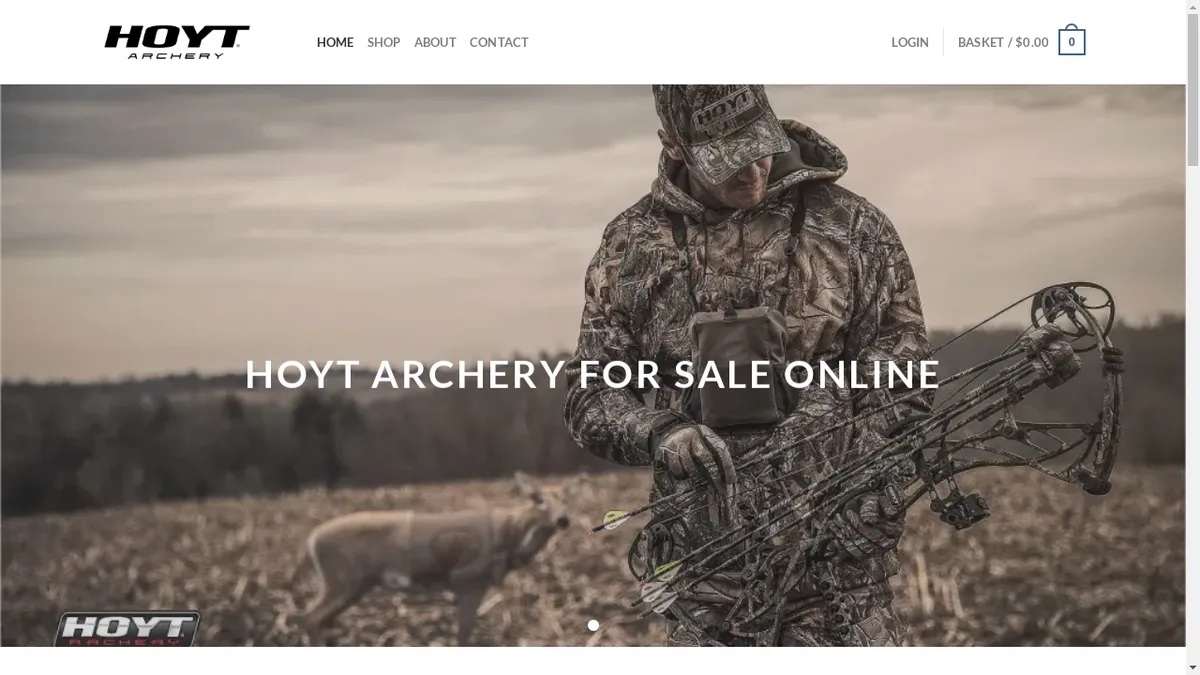 Hoytarcheryshop.com Screenshot