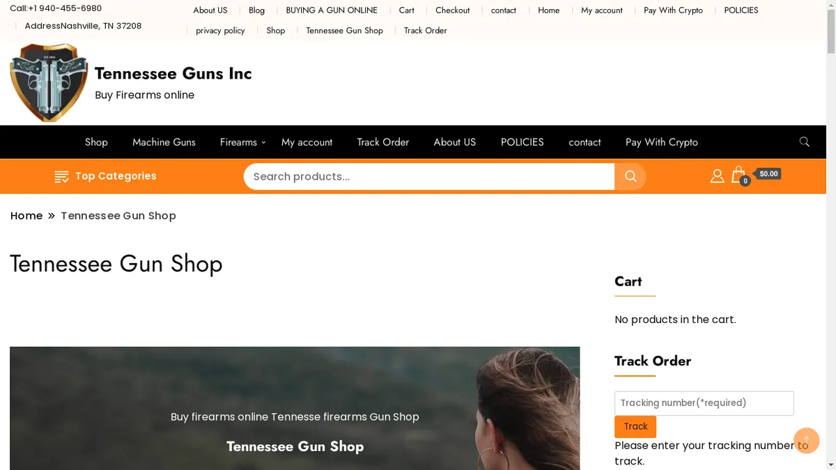 Tn-guns.com Screenshot