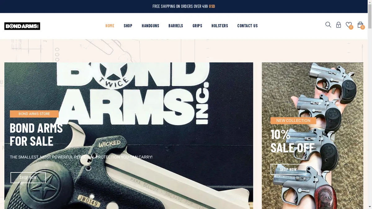 Bondarmstore.com Screenshot