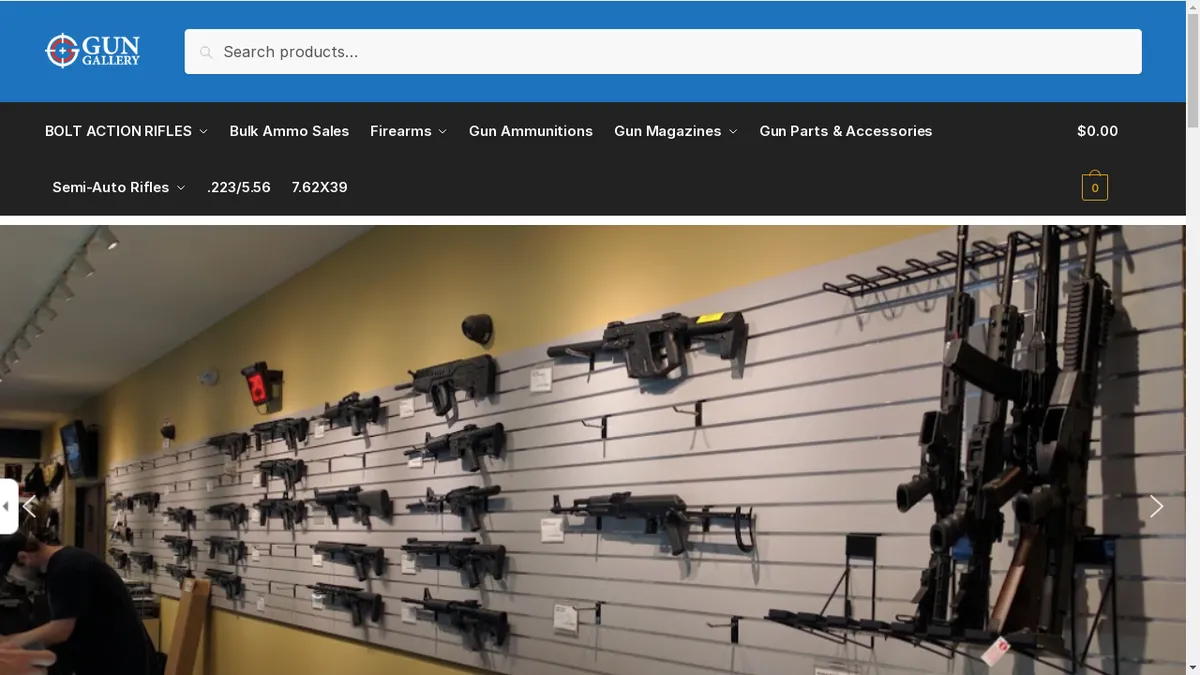 Millennium-firearms.com Screenshot