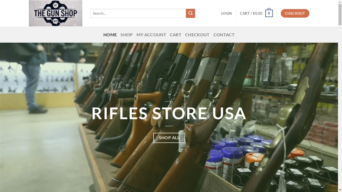 Rifleshopusa.com Screenshot