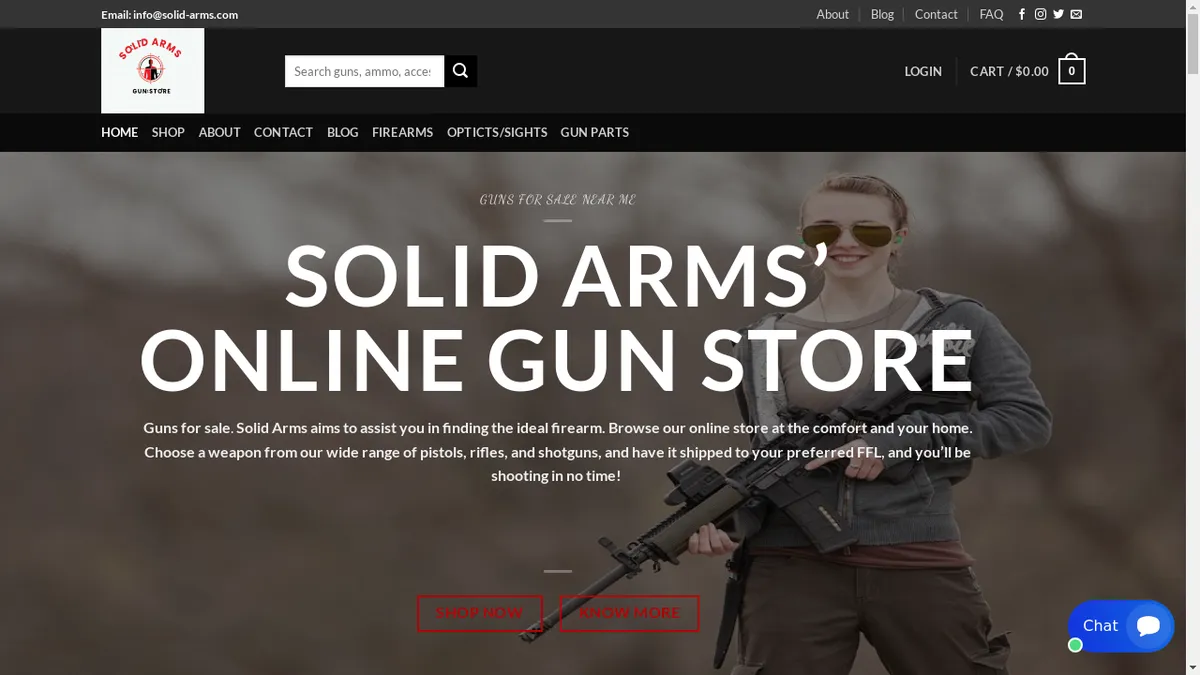 Solid-arms.com Screenshot