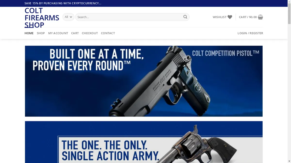 Urbanarmstore.com Screenshot