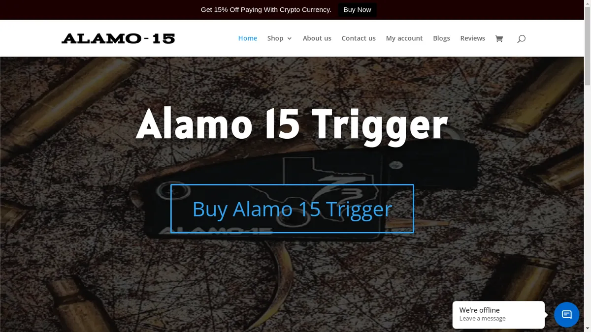 Alamo15triggerus.com Screenshot