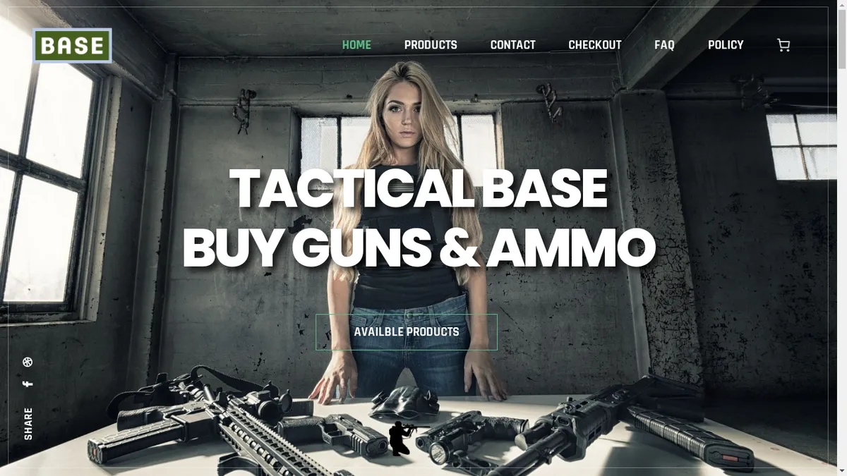 Firearmsammostore.us Screenshot