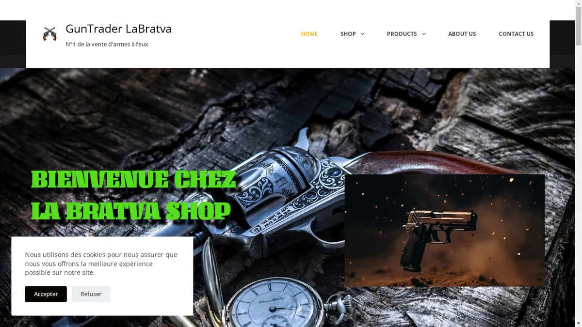 Guntraderlabratva.com Screenshot