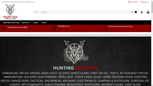 Is hunting solution legit?