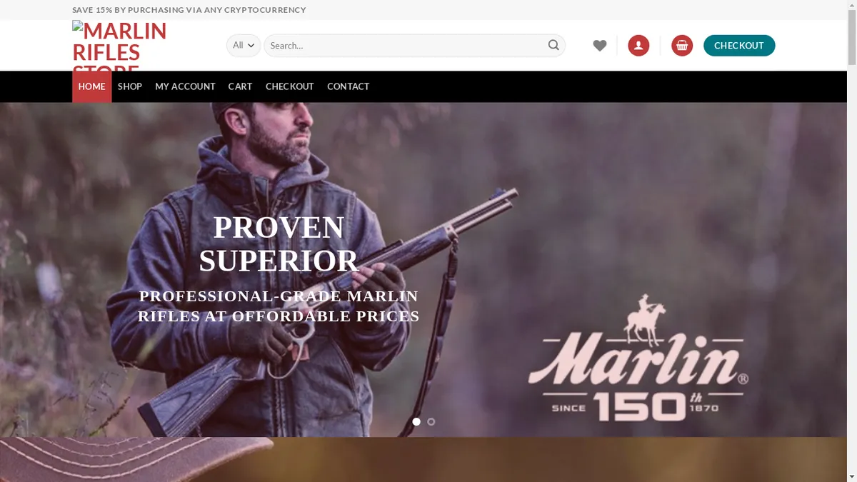 Marlinrifleshopusa.com Screenshot