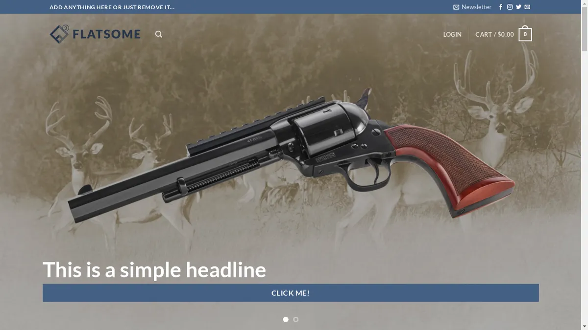 Uberti-firearms.com Screenshot