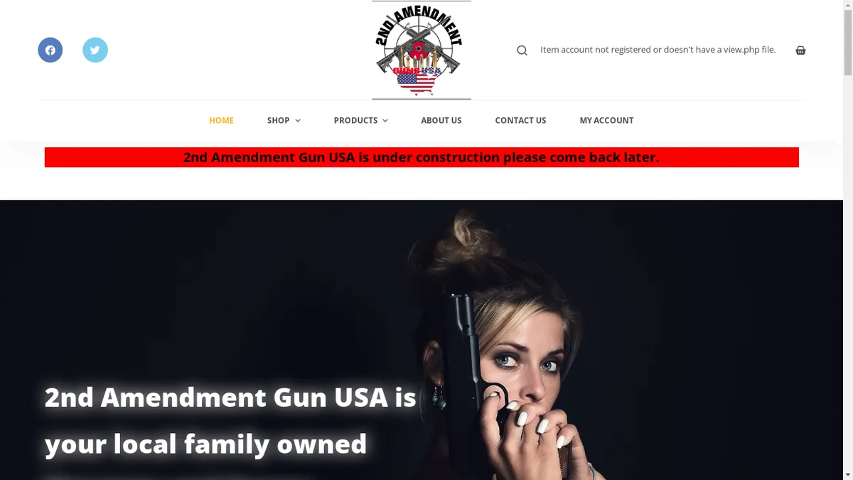 2ndamendmentgunusa.com Screenshot