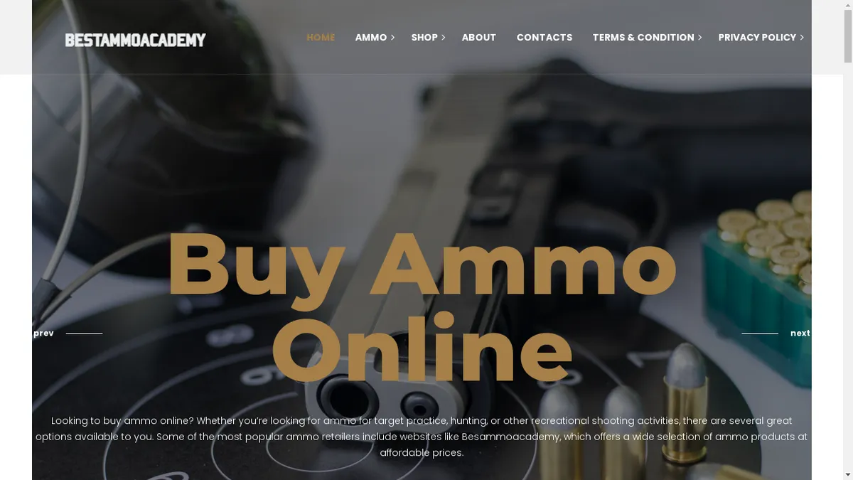 Palmettostatearmory.shop Screenshot