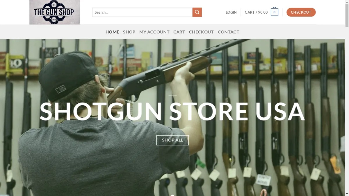 Shotgunsstore.com Screenshot