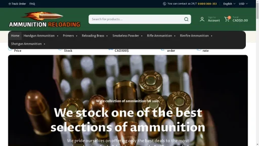 Is ammunition reload ing shop legit?