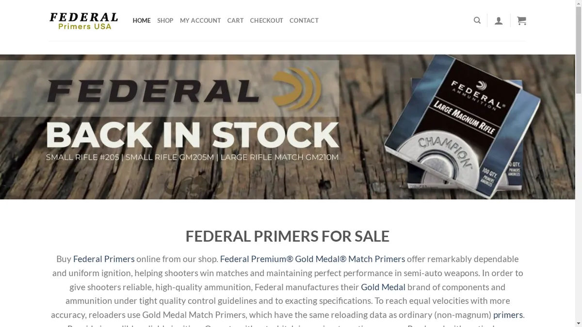 Federalprimer.com Screenshot