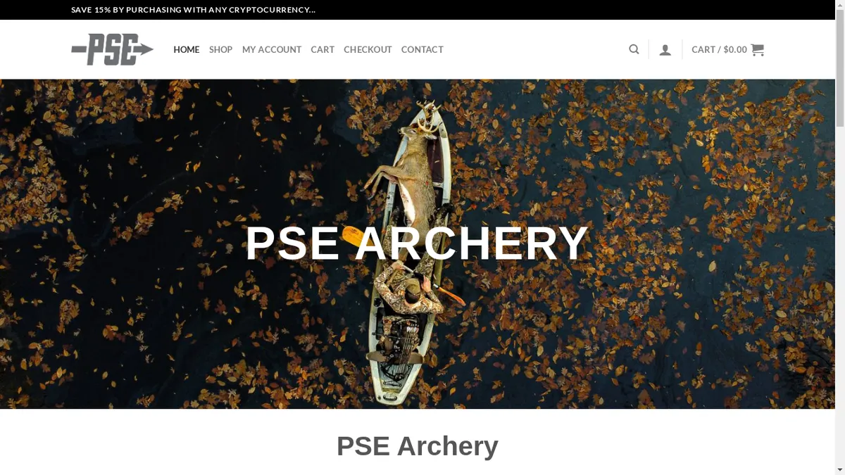 Psarcherystore.com Screenshot