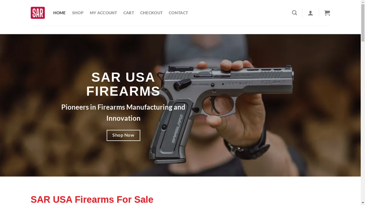 Sargunstore.com Screenshot