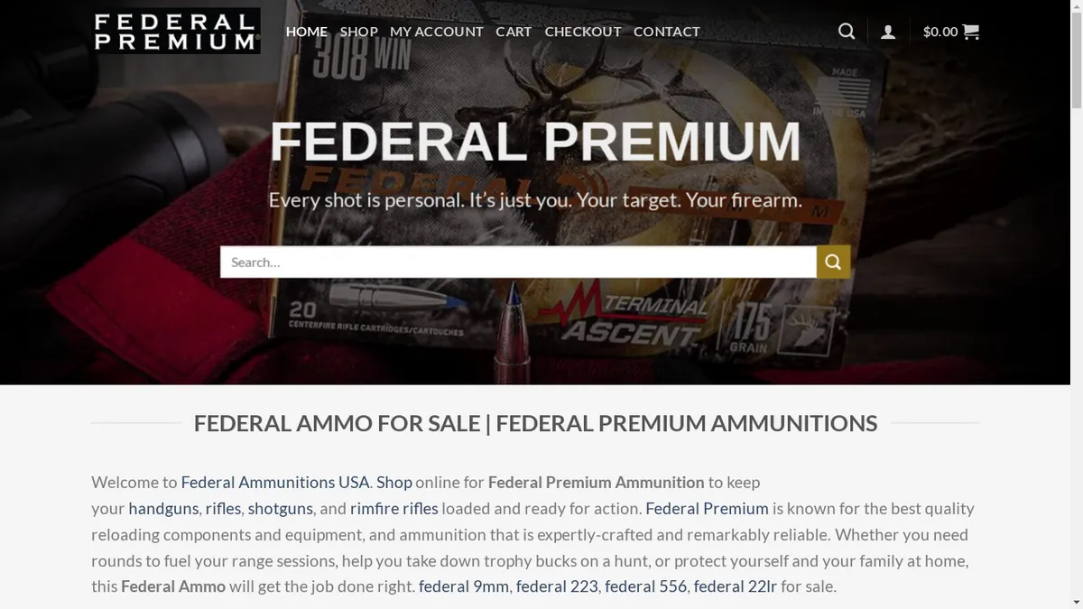 federalammunitionco com