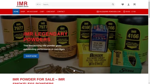 Is imr powder co legit?
